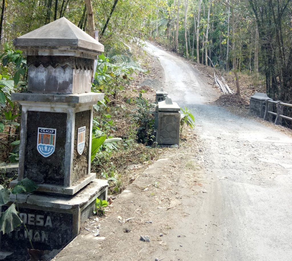 toponimi cilacap cimanggu bantarmangu jalan batas