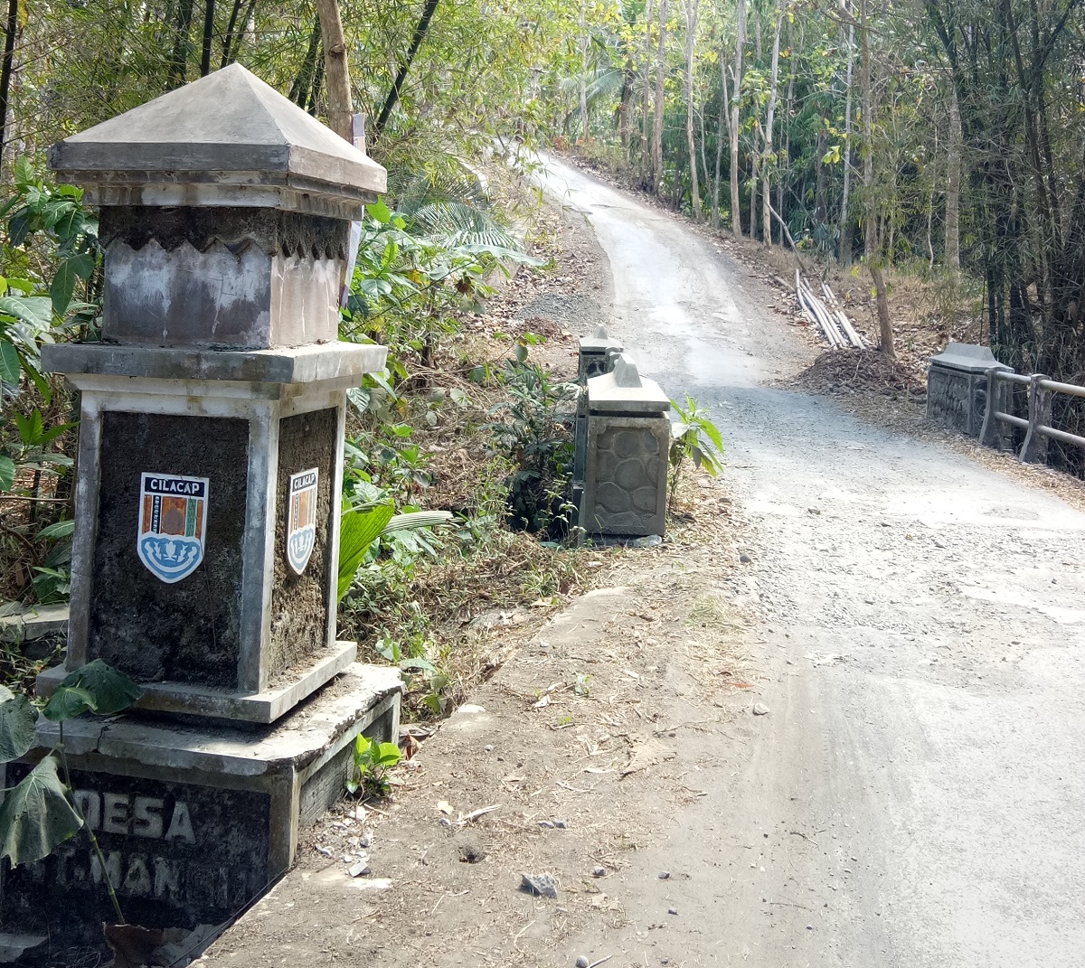 toponimi cilacap cimanggu bantarmangu jalan batas